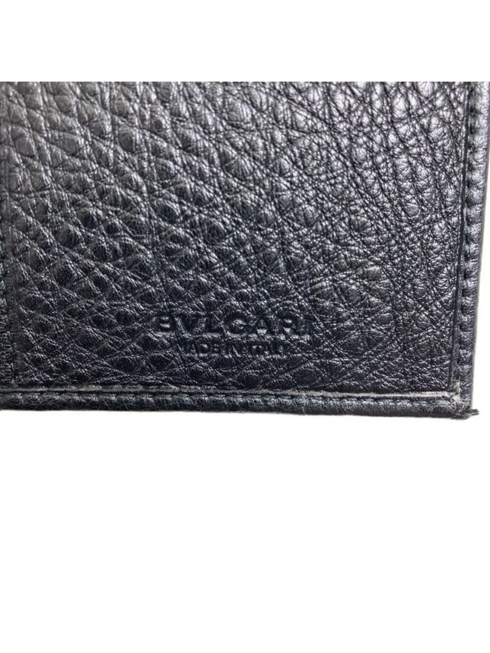 Bvlgari Aban Wallet Leather